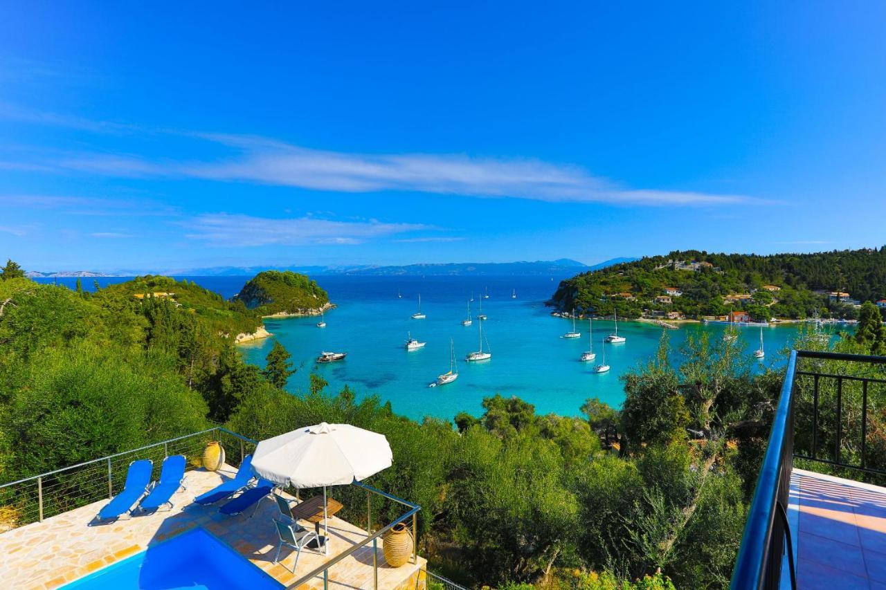 Villa Meropi Gaios Bagian luar foto