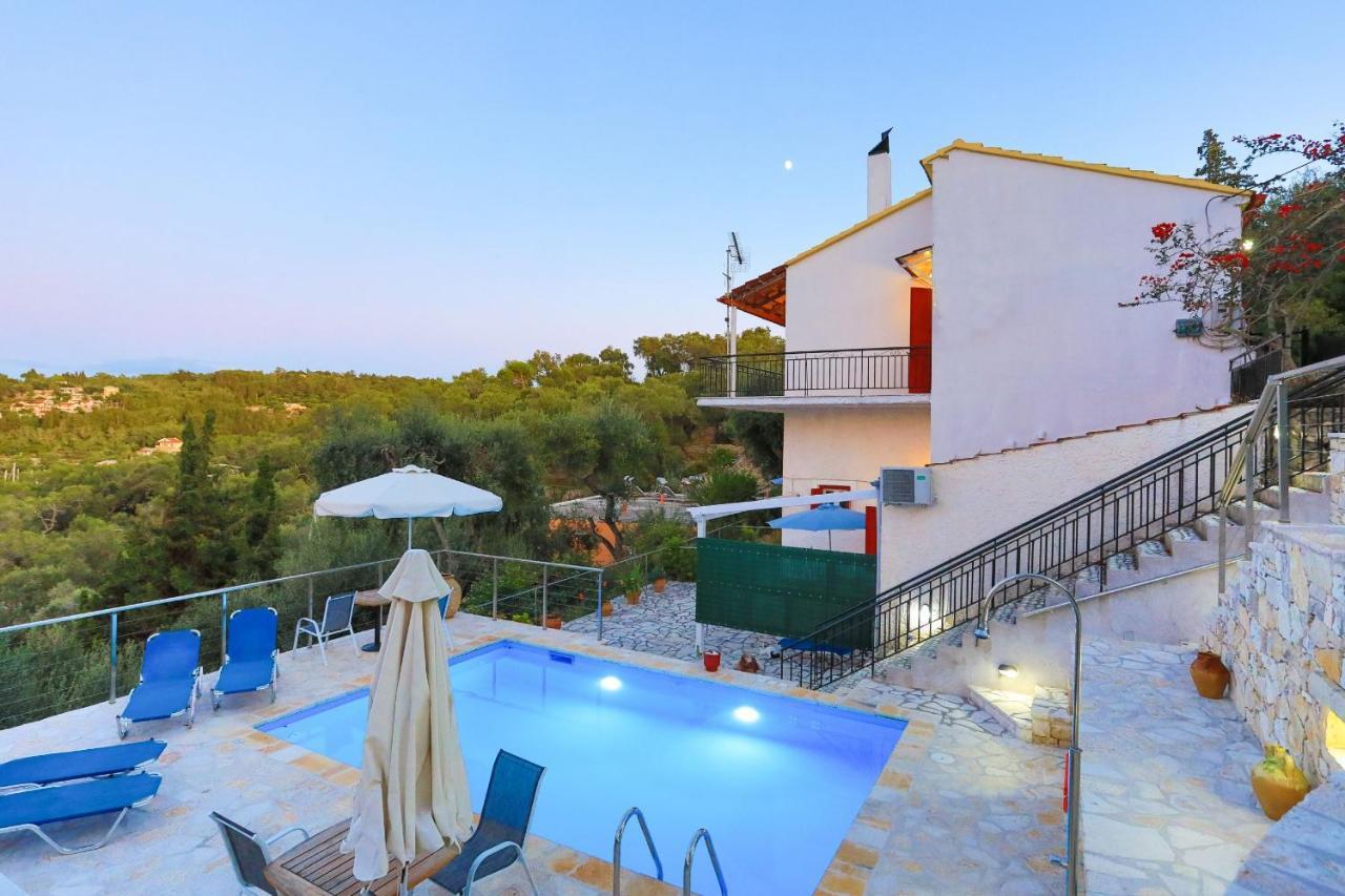 Villa Meropi Gaios Bagian luar foto