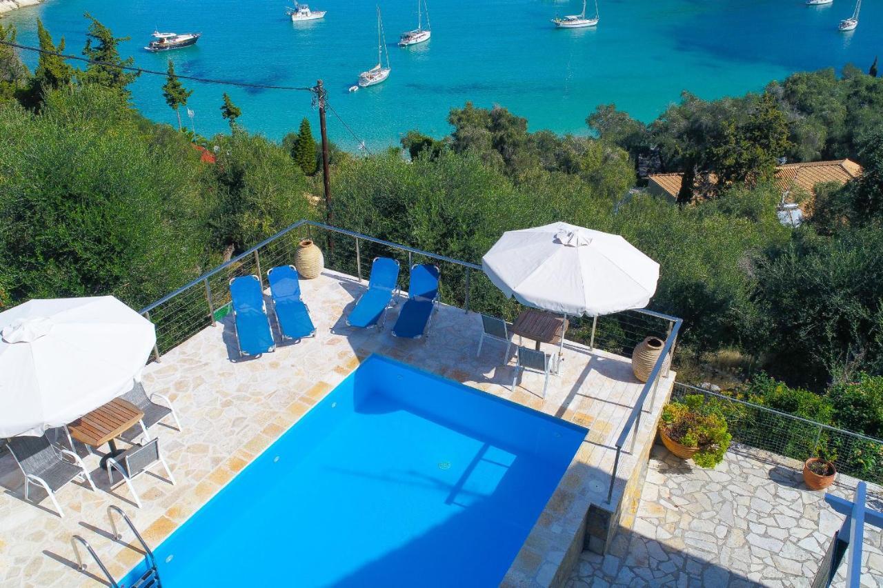 Villa Meropi Gaios Bagian luar foto