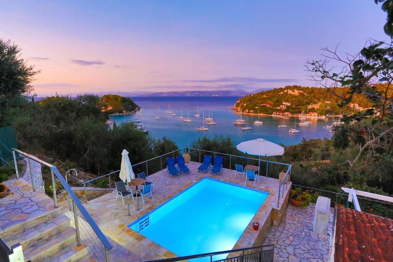 Villa Meropi Gaios Bagian luar foto