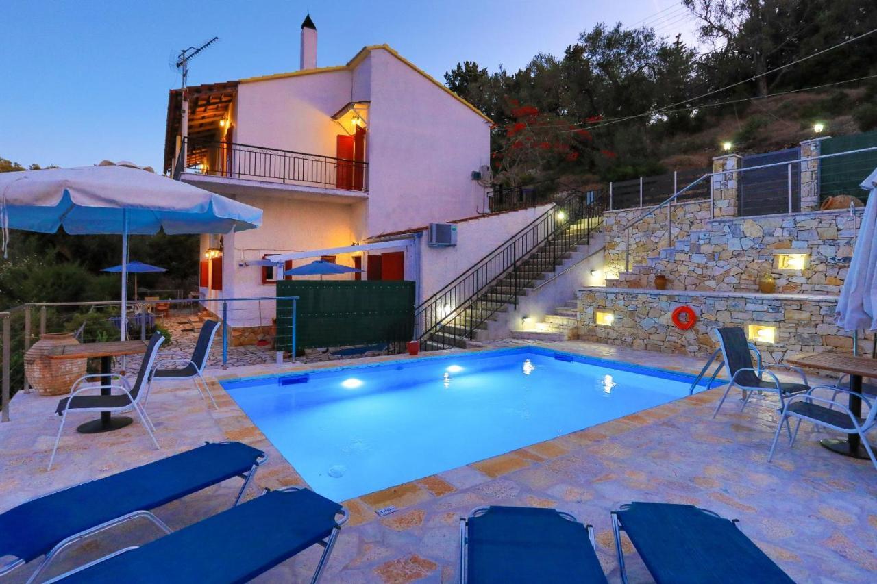 Villa Meropi Gaios Bagian luar foto