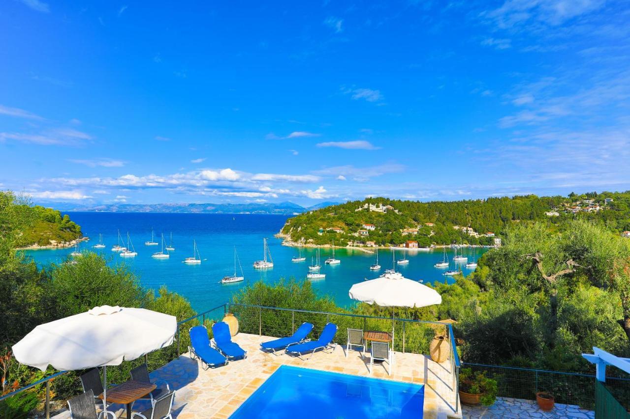 Villa Meropi Gaios Bagian luar foto